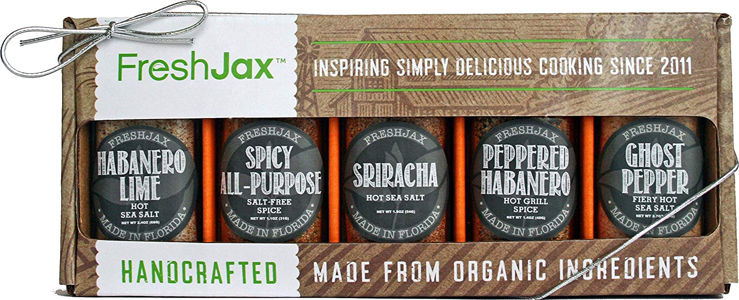 FreshJax BBQ & Grill Organic Seasonings Variety Pack 