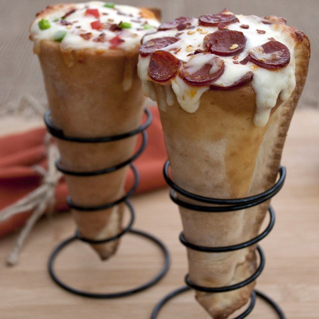 Cone shaped pizzas - MoreInspiration
