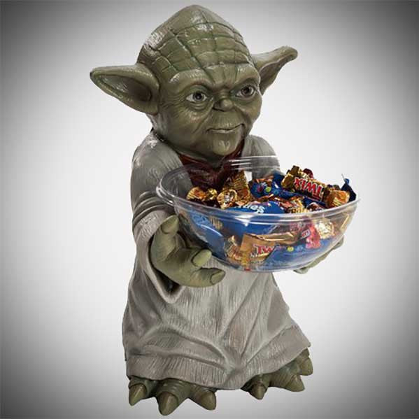 Star Wars Yoda Goblet With Conversation Heart - Eat The Candy Force! 