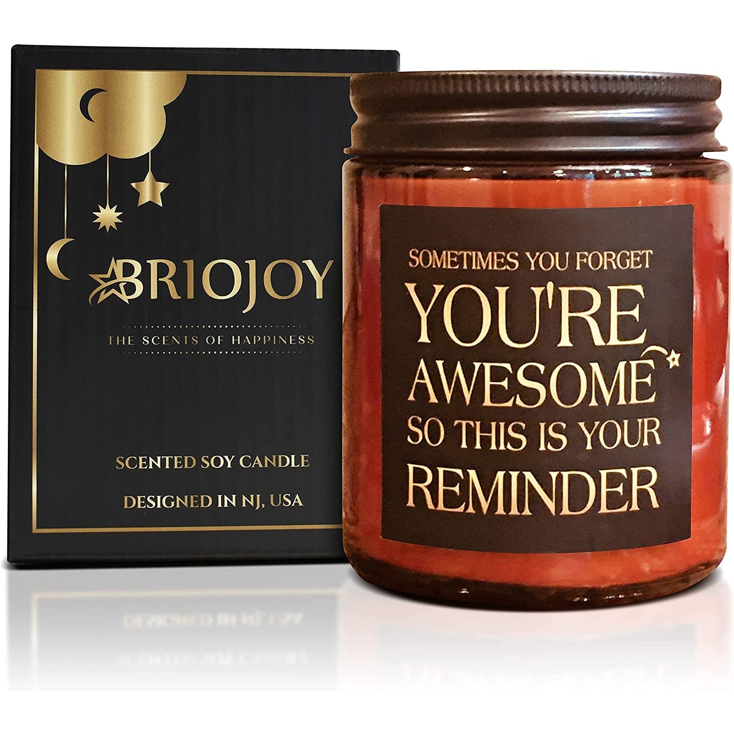 Light up someone's life with this awesome candle. –