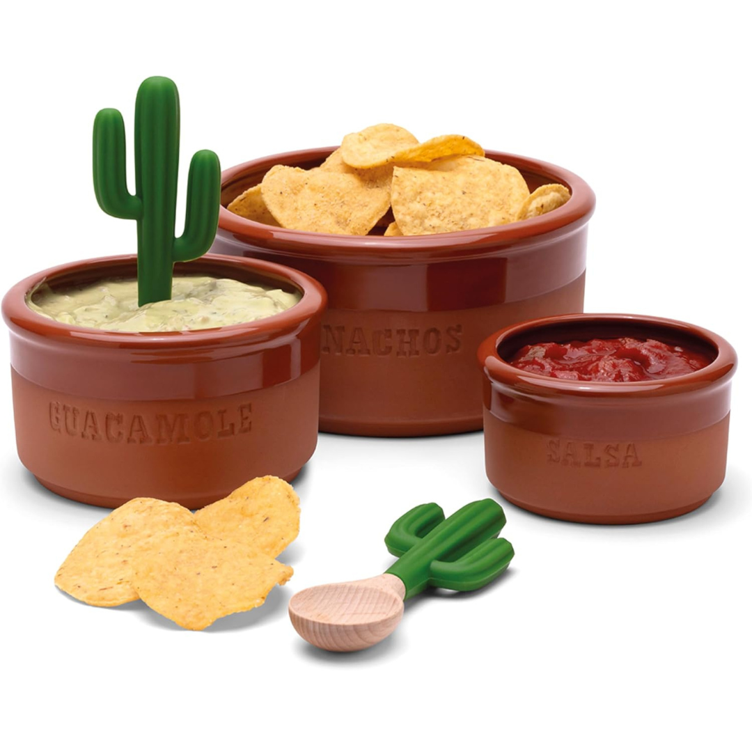 The Ultimate Mexican-Inspired Dip Set – Perfect for Guac, Salsa, and BBQ Nights