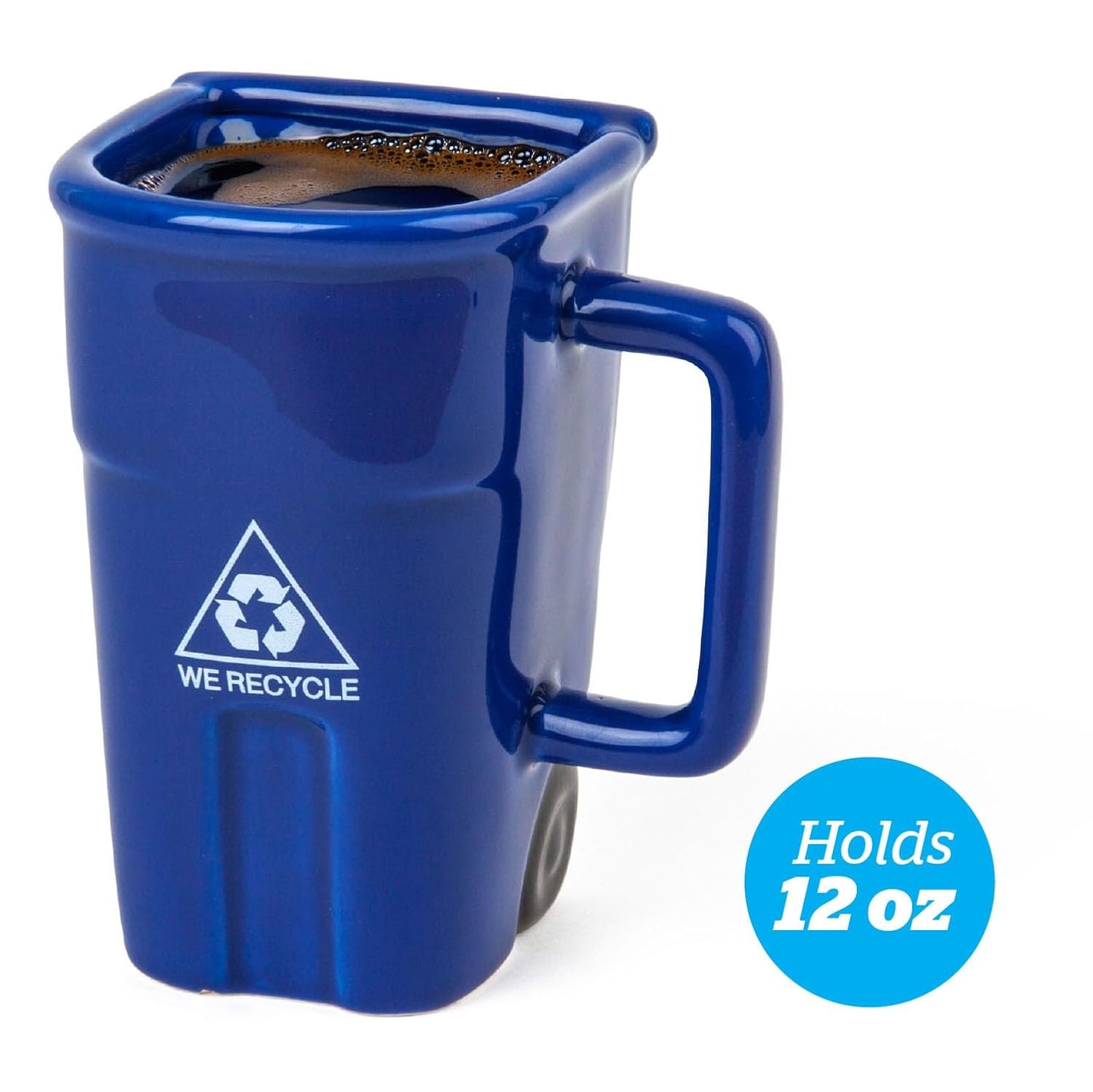 Trash Talk Your Morning with This Recycling Bin Mug 🗑️🤣