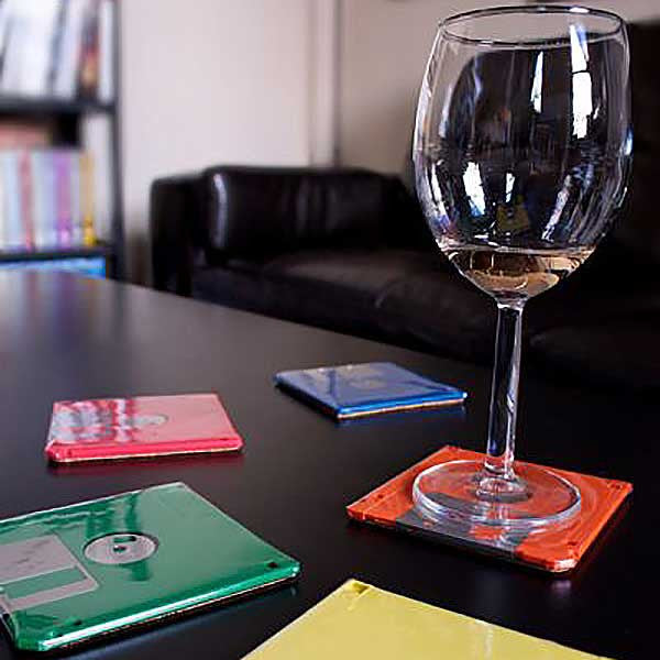 Floppy Disk Coasters OddGifts