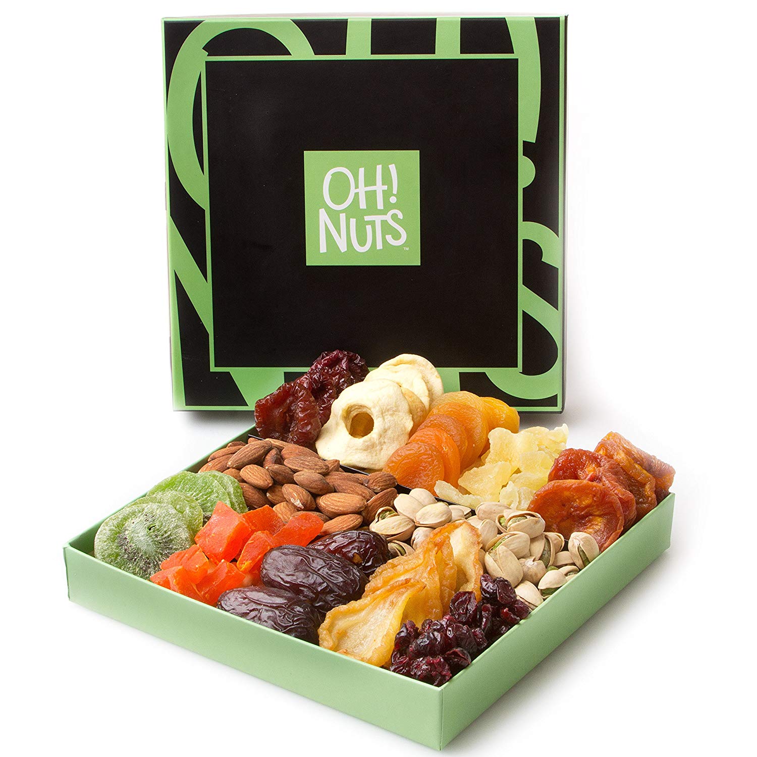 Golden State Fruit Gourmet Dried Fruit and Nut Assortment Gift Tray, 9 Pc -  Walmart.com