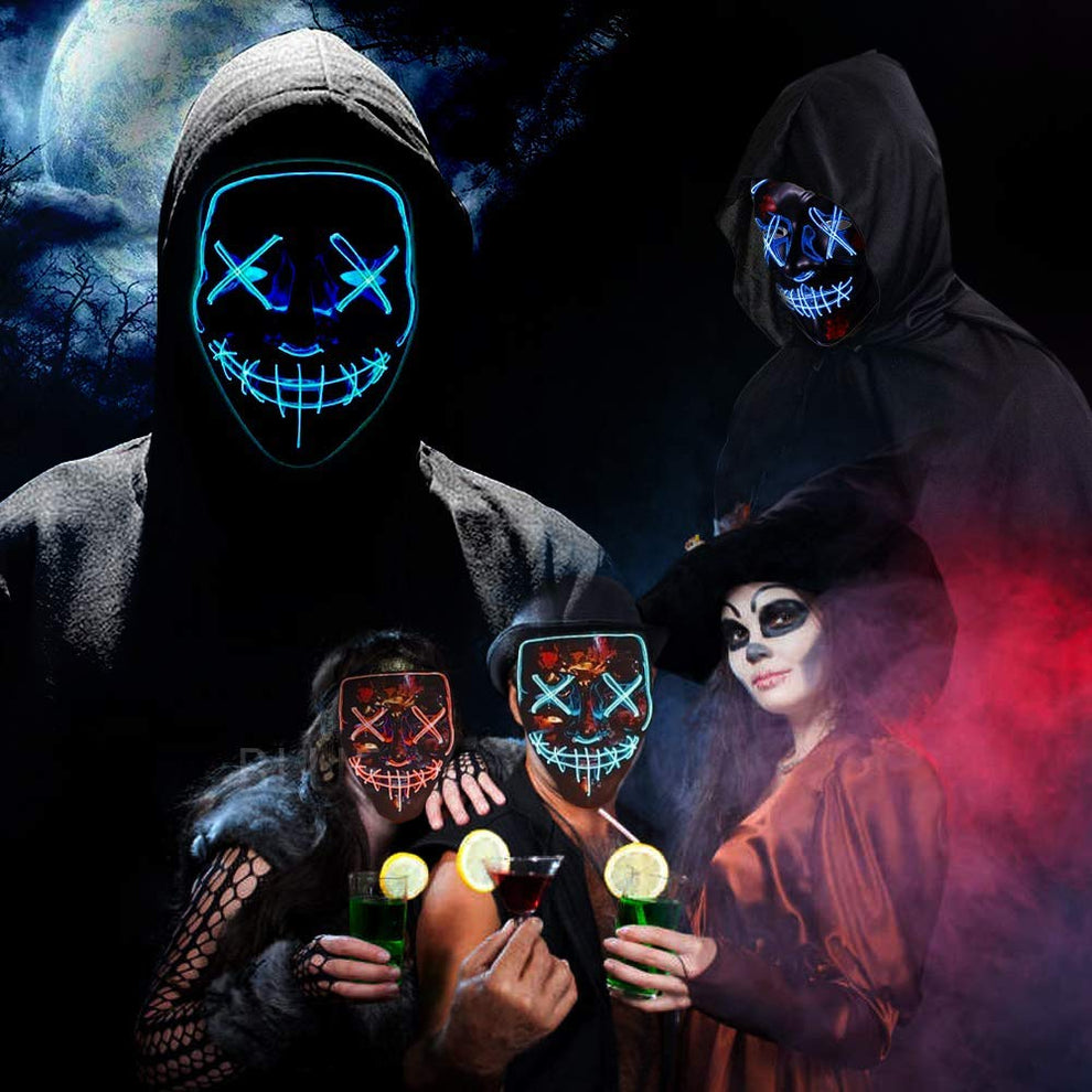 LED Light Up Purge Mask – OddGifts.com