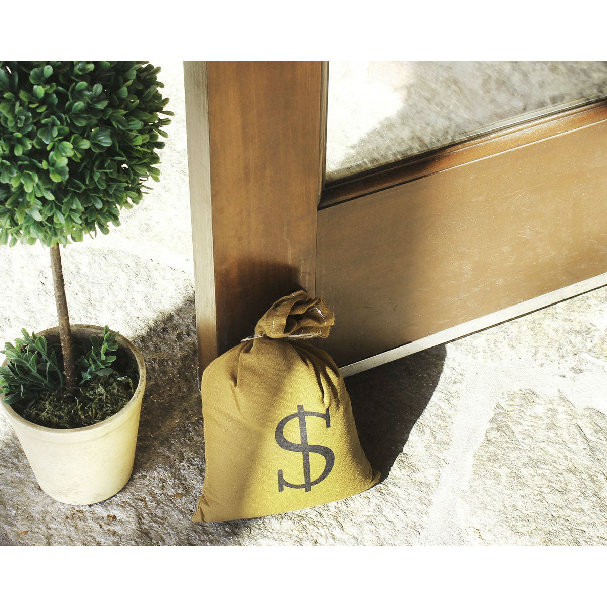 Money Bag Door Stopper - oddgifts.com