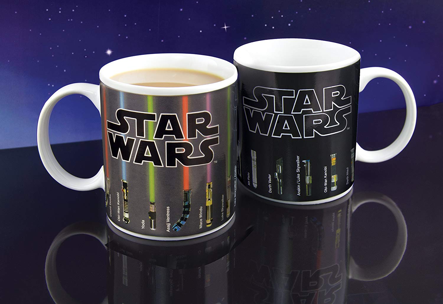 Star wars lightsaber store mug