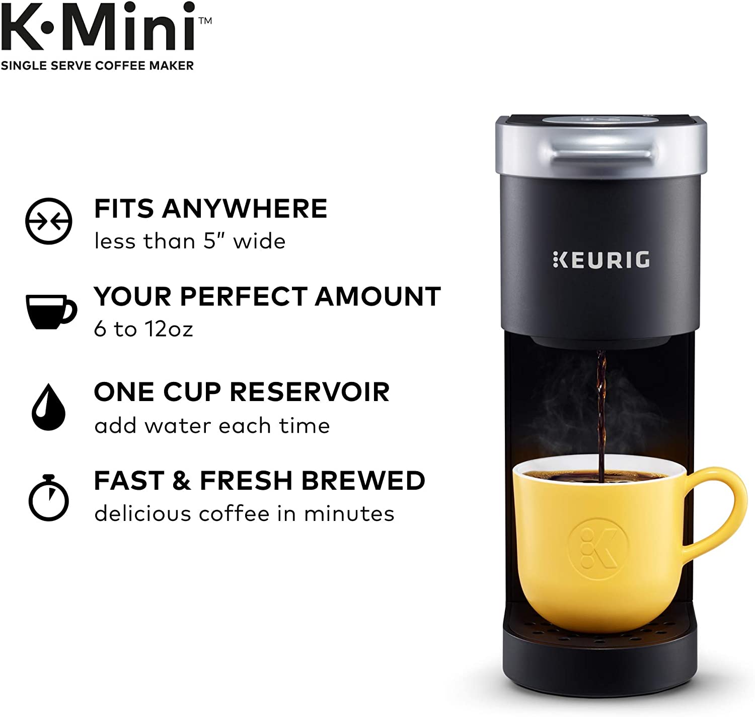 K mini single serve coffee clearance maker