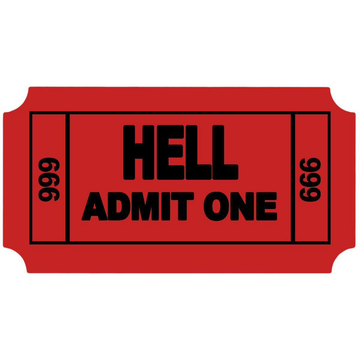 Ticket to Hell – OddGifts.com